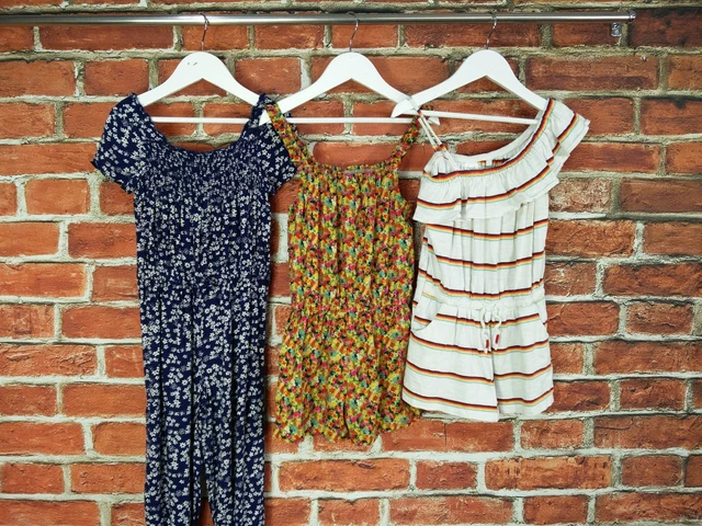 Girls Bundle Age 5-6 Years Next Blue Zoo Playsuit Jumpsuit Summer Kids Set 116Cm