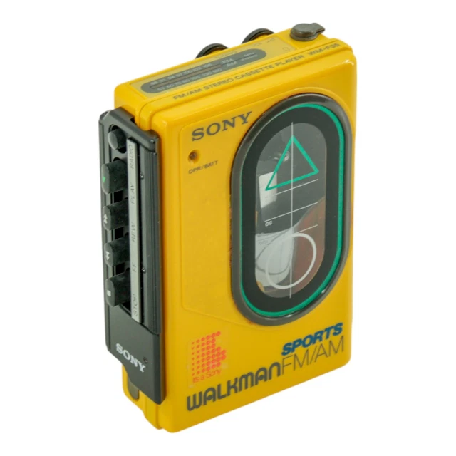 WALKMAN SONY SPORTS WM F 35 Avec Casque Cassette Radio Vintage Testé Ok EUR 79,00 - FR