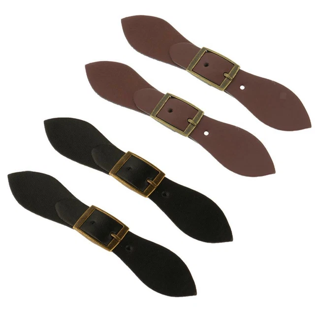 4 Stück Leder Toggle Verschlussknopf Mantel Jacke Duffle für DIY Nähen
