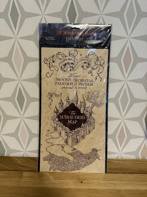 HARRY POTTER MARAUDERS Map Replica By Sight Mint £35.00 - PicClick UK