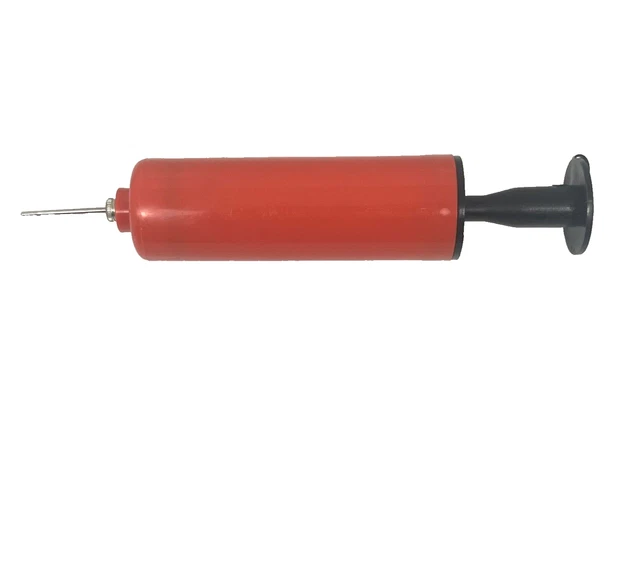 Sports Ball Manual Hand Air Pump Inflate Basketball Football Volleyball Needle