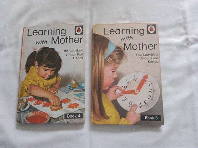 LEARNING WITH MOTHER - The Ladybird Under Five Series 702 ( Books 4 and ...