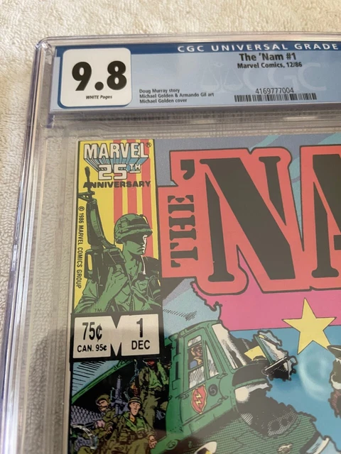 The 'Nam #1 - CGC 9.8 - White Pages  - Marvel Comics 1986 2