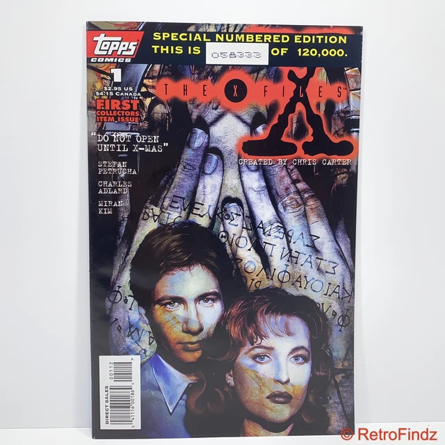 TOPPS X-FILES #1 Special Numbered Edition #05833 Collectors Item Issue Rare