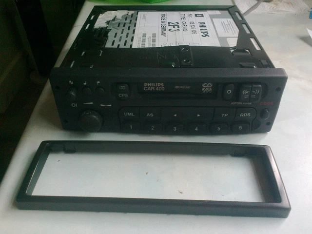 PHILIPS CAR 400 Radio Cassette Stereo Vauxhall £6.00 - PicClick UK