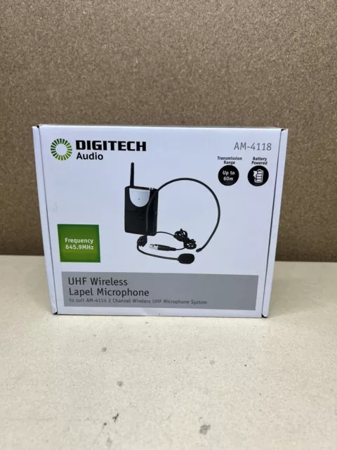 Digitech Channel B UHF Headband Microphone for AM4132