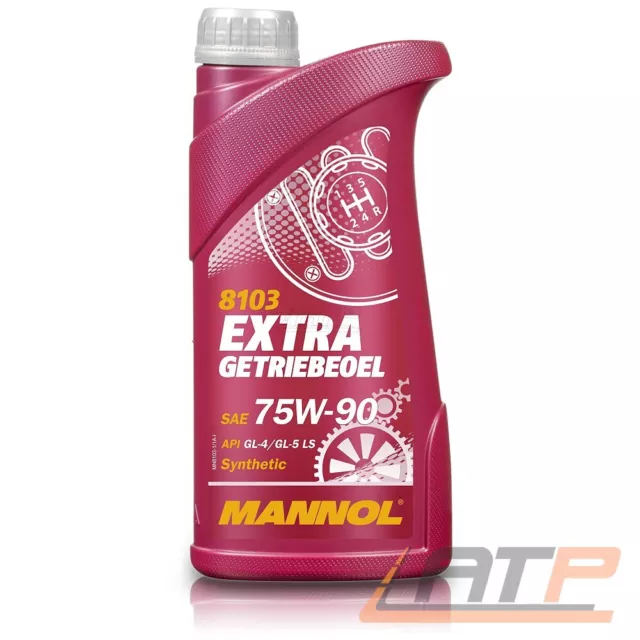 1 L Liter Mannol Extra Getriebeöl 75W-90 Api Gl-5 Ls Schaltgetriebe-Öl