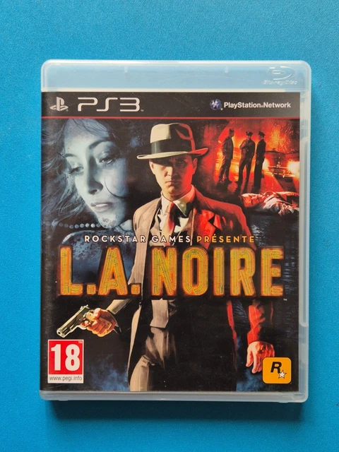 L.A. Noire PS3 - Version PAL Française - Neuf Sous Blister - Jeu D'enquête Palpitant