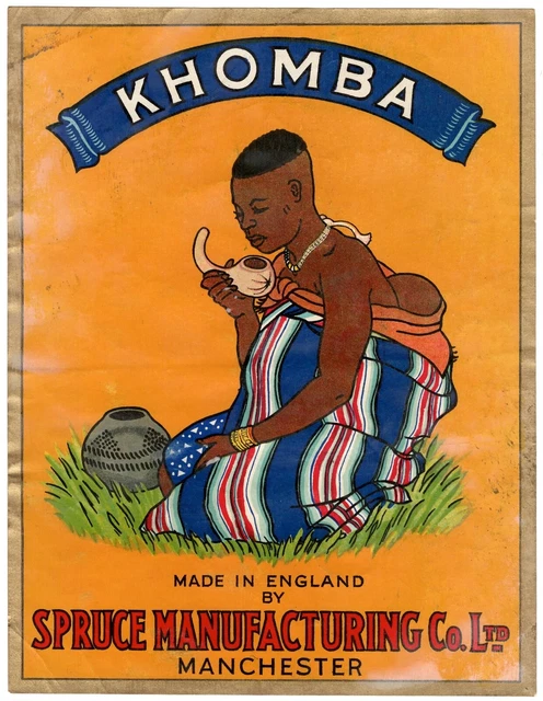 4 SHIPPERS’ LABELS with African themes, including 2 for Spruce ...