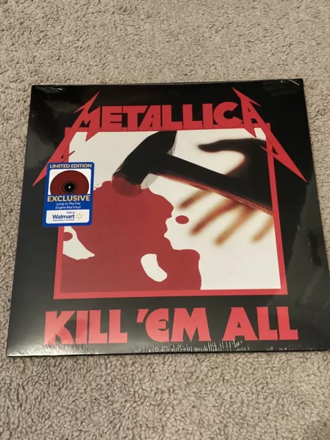 Metallica - Kill 'Em All - Vinilo (Color Jump In The Fire Engine