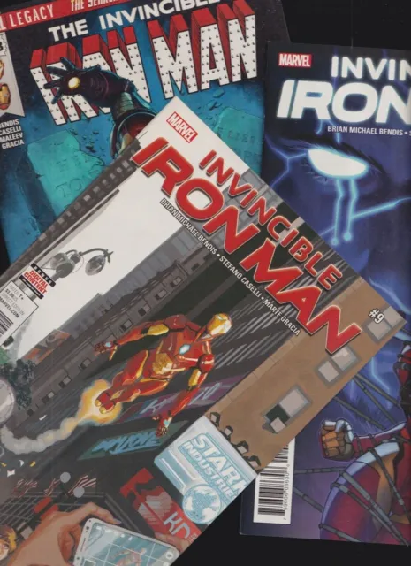 INVINCIBLE IRON MAN #1-600 NM 2016 Bendis Marvel comics sold SEPARATELY you PICK