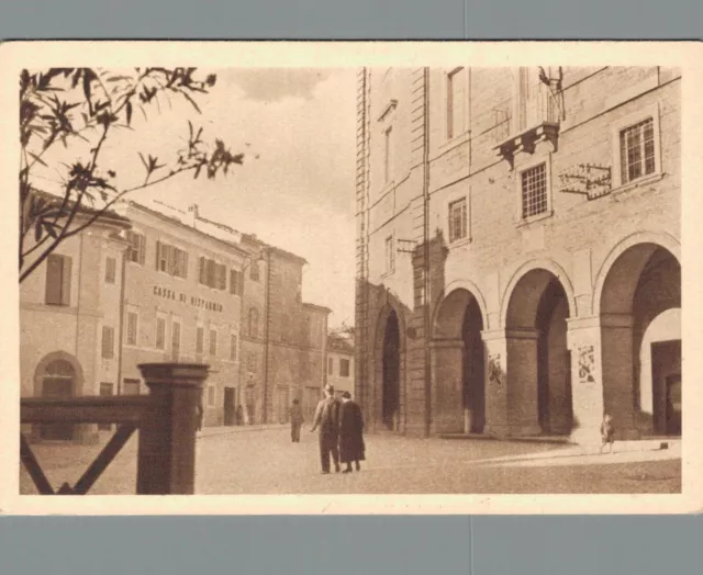 Ancona Cupramontana piazza Cavour  non spedita f. grande