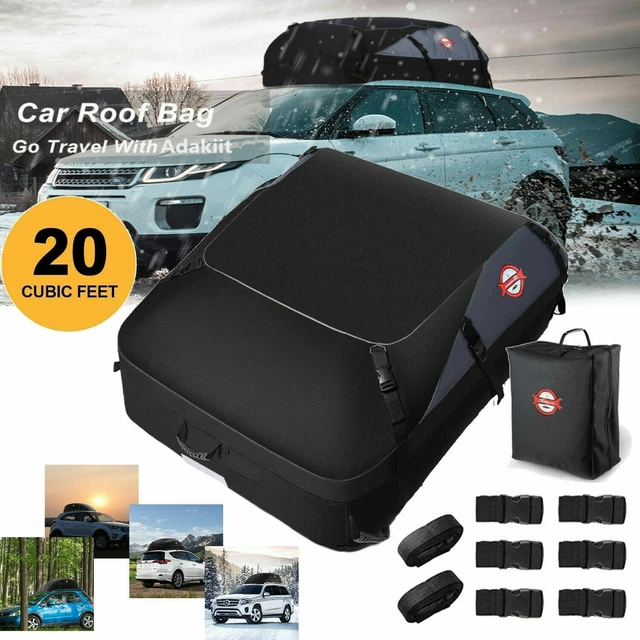 20 CUBIC WATERPROOF Car Roof Top Rack Cargo Bag Storage Luggage Carrier