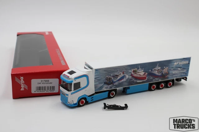 Herpa DAF XG Kipp-Sattelzug Modell 1:87 - Sammlerstück Made In Germany