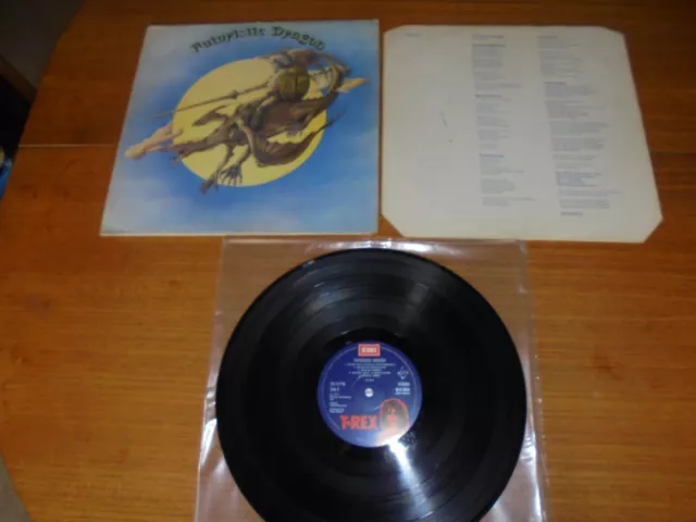 T. Rex Futuristic dragon vinyl Lp record