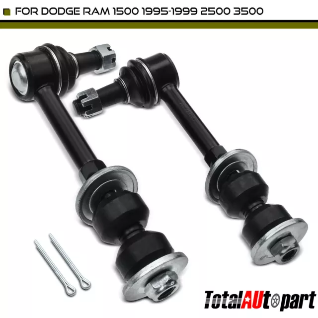 2Pcs Stabilizer Sway Bar End Link for Dodge Ram 1500 2500 3500 1995-1999 Front