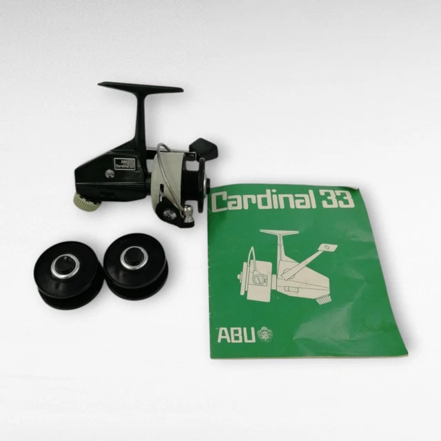 【未使用】Cardinal 33CDL Abu Garcia ABU GARCIA CARDINAL 33 Spinning Reel Used Gamefishing