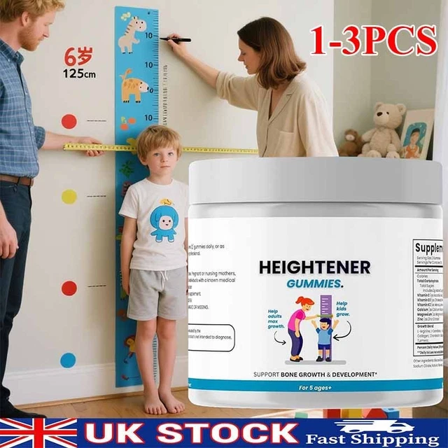 HEIGHTENER GUMMIES - Natural Height Growth Supplement For Kids, Teens ...