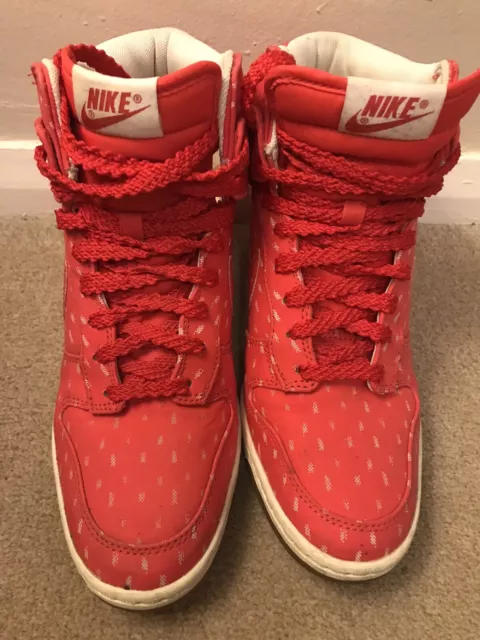 SCARPE DA GINNASTICA Nike Dunk Sky Hi Wedge pelle scamosciata