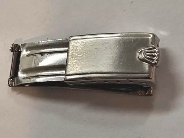Vintage Rolex Swiss Clasp for 19mm Rivet Bracelets. 3-56 1956 VERY RARE!