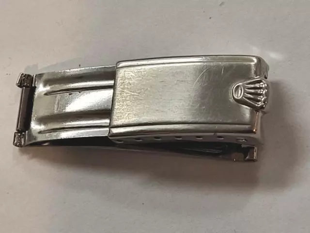 Vintage Rolex Swiss Clasp for 19mm Rivet Bracelets. 3-56 1956 VERY RARE! Vintage Rolex Swiss Clasp for 19mm Rivet Bracelets. 3-56 1956 VERY RARE!