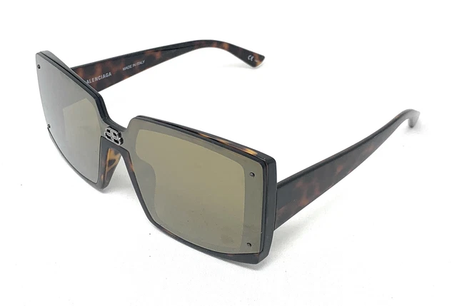 Gafas de sol para mujer Balenciaga BB0018S 005 La Habana bronce espejado 99 mm