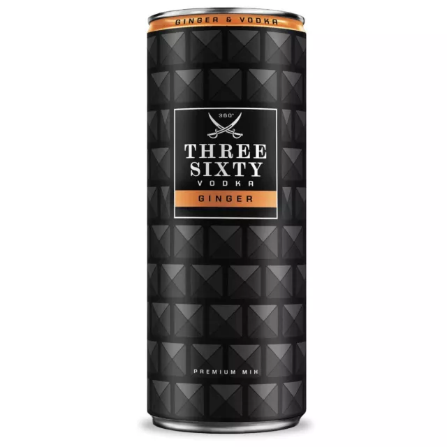 THREE Sixty Vodka Ginger 10%Vol