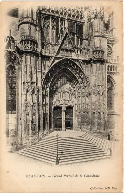 CPA AK BEAUVAIS - Grand Portail de la Cathédrale (424210)