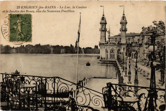 CPA ENGHIEN-les-BAINS - Le Lac Le Casino (380518)