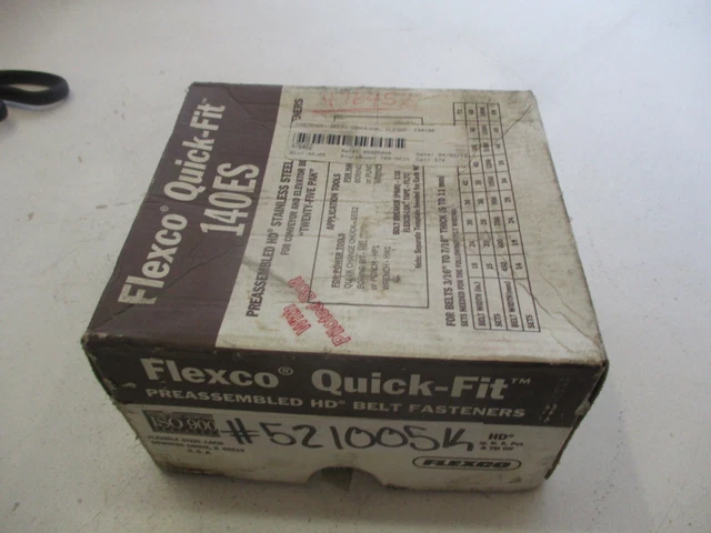 Flexco 476452 Stainless Belt Fasteners, #521005K Nib