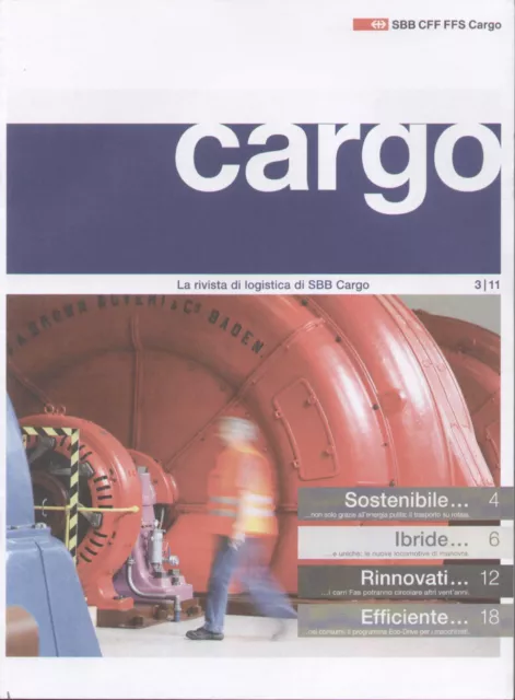 rivista SSB CARGO 2011 N.3 Rivista di Logistica di SSB CFF FFS Cargo    IT   aa