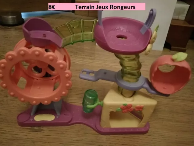 LPS-Littlest Petshop - Terrain jeux rongeurs