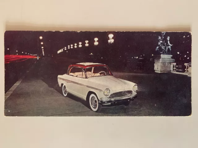 Ancienne Carte Postale Simca Aronde P.60 Monaco