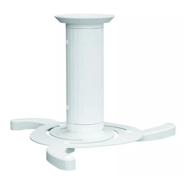 Newstar BEAMER-C80WHITE Universal Projector Ceiling Mount, Height Adjustable (8-