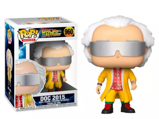 Back to the Future Dr. Doc Emmett Brown 2015 Pop! Funko vinyl figure n° 960