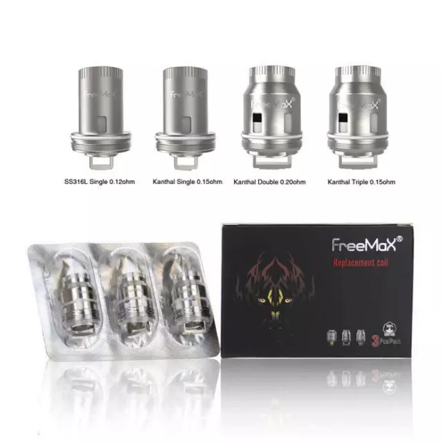 FREEMAX MESH PRO COILS (pk 3) Kanthal Single, Double, Triple, Quad