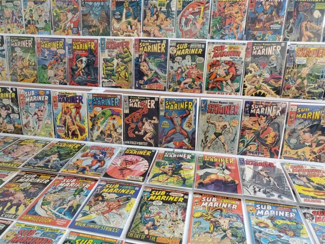 Sub-Mariner #1-72 Marvel Comic Full Run Lot 5 34 50 1st Defenders Namorita