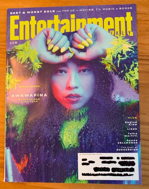ENTERTAINMENT WEEKLY 1/20,AWKWAFINA,ENTERTAINER of the Year,January
