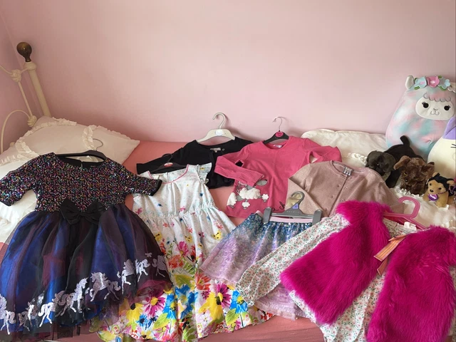 Girl’s clothes bundle party designer dresses age 8 9 10 years 3