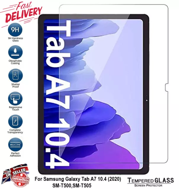 Tempered Glass Screen Protector For Samsung Galaxy Tab A7 2020 10.4" T500 / T505