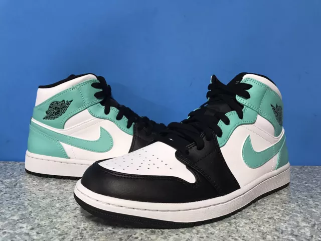 Nike Air Jordan 1 Mid Tropical Twist Igloo Sz 12 Mens 554724-132 Sneakers