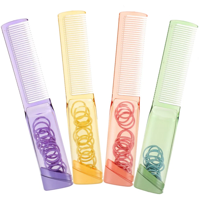 4 Pcs Pettine Di Bellezza Di Stoccaggio Attrezzi Domestici Palmare