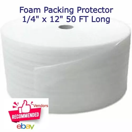 Foam Packing Protector Reliable Choice Micro Liner 1/4"x 50’ x 12" 50 FT Long