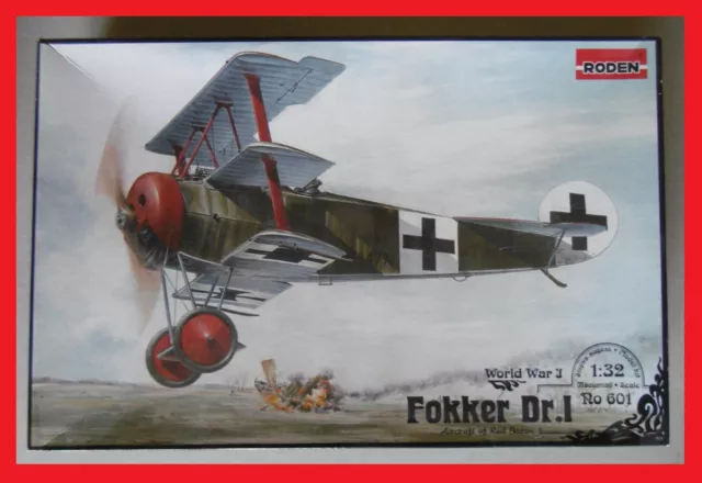 Maquette avion Revell Fokker Dr.1 Triplan Set - coffret contenant la maq