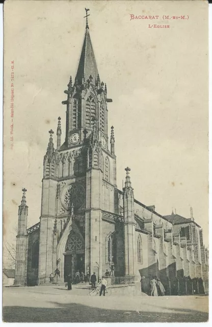 CPA 54-  BACARRAT - L'Eglise