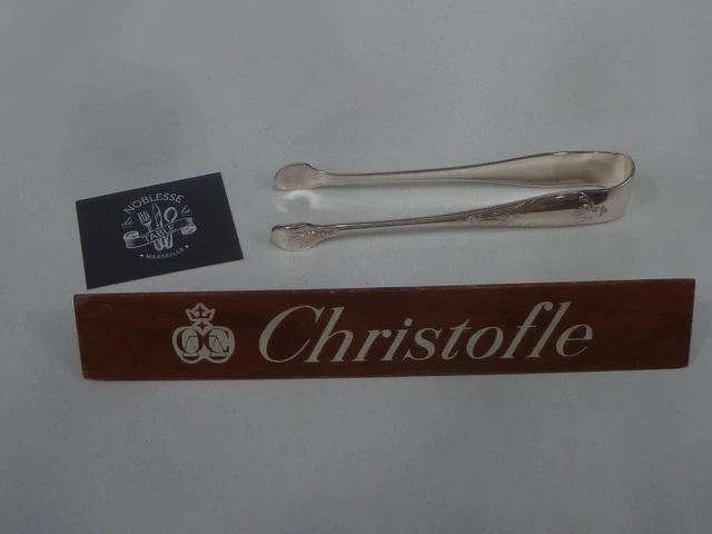 Pince à Sucre CHRISTOFLE Marly En Métal Argenté – Élégance Française Pour La Salle à Manger