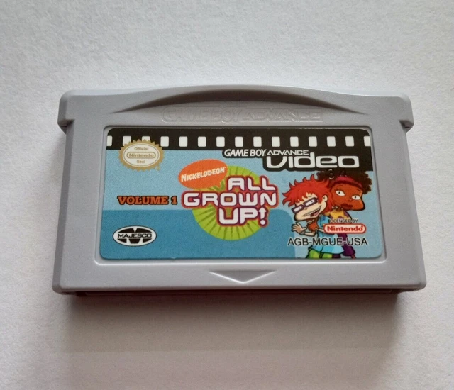 RUGRATS ALL GROWN UP VOL. 1 NINTENDO Game Boy ADVANCE VIDEO *Genuine