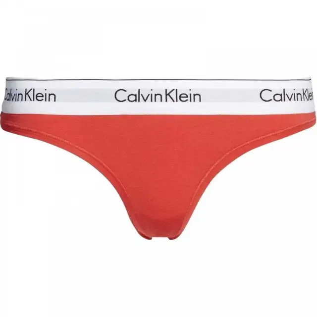Calvin Klein Women's Modern Cotton Thong Panty - QF6581
