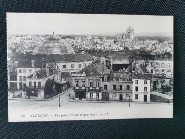 CPA 61 ALENCON - Vue Générale sur Notre-Dame