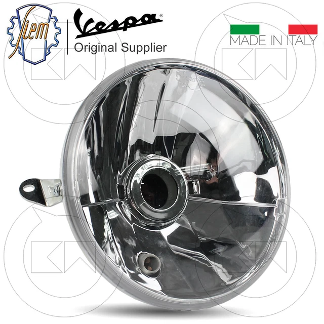 Faro Fanale Anteriore Vespa Px 125-150-200 Piaggio Originale Siem Alogeno